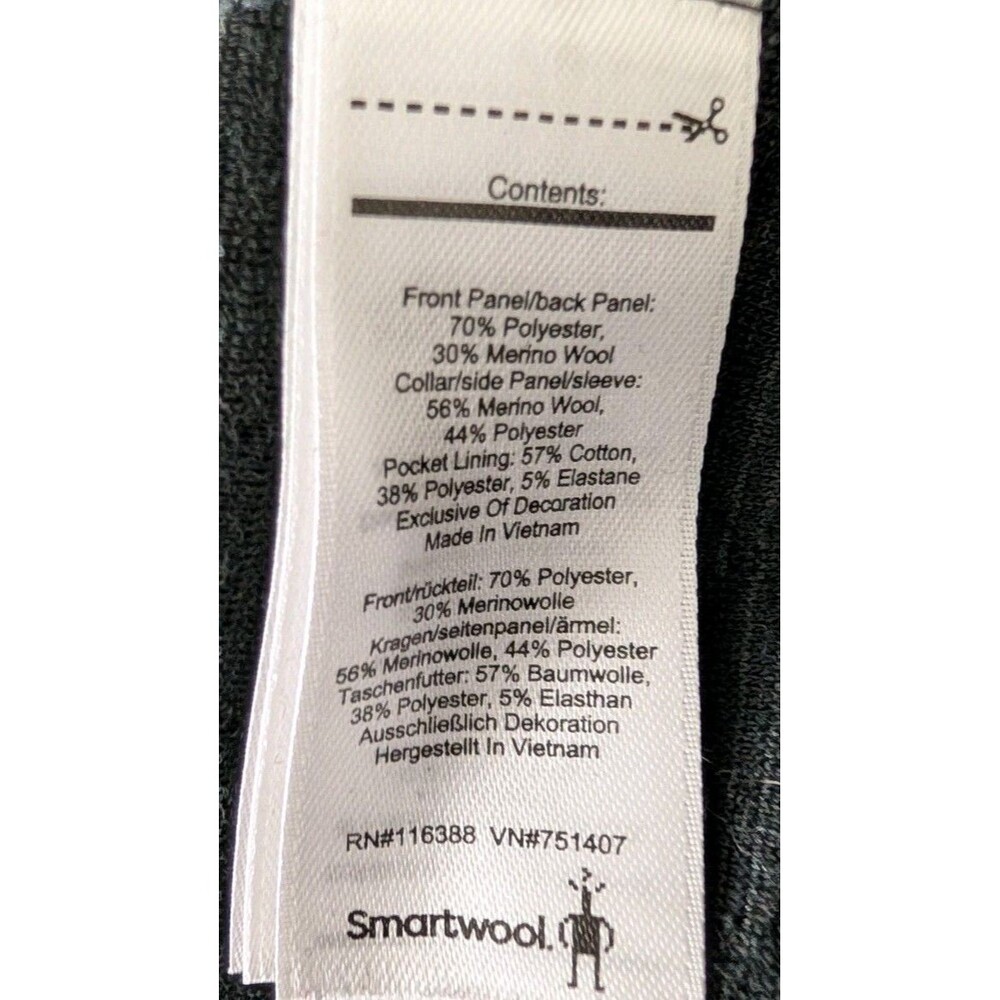 Smartwool Diamond Peak Quilted Merino Wool Dress - M - Picture 8 of 9